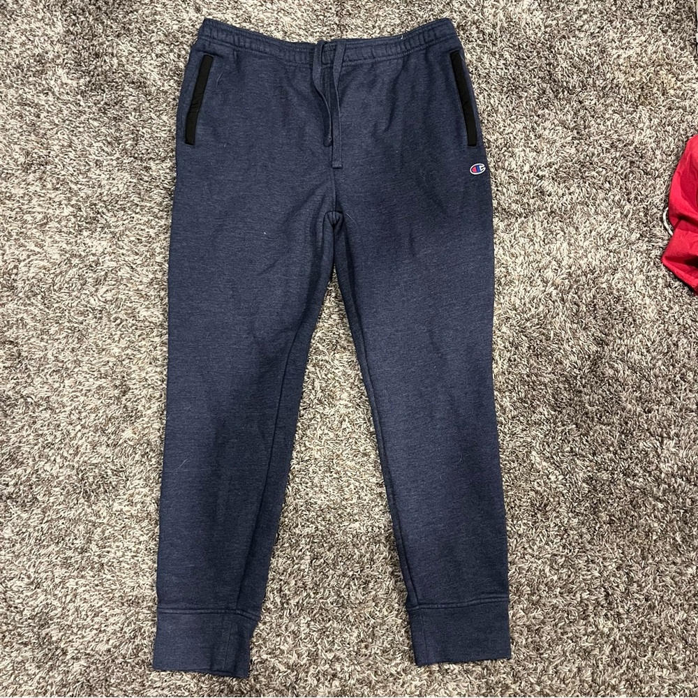 Champion blue sweat pants in great condition